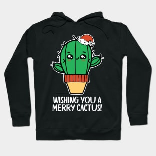 Wishing you a merry Cactus Hoodie